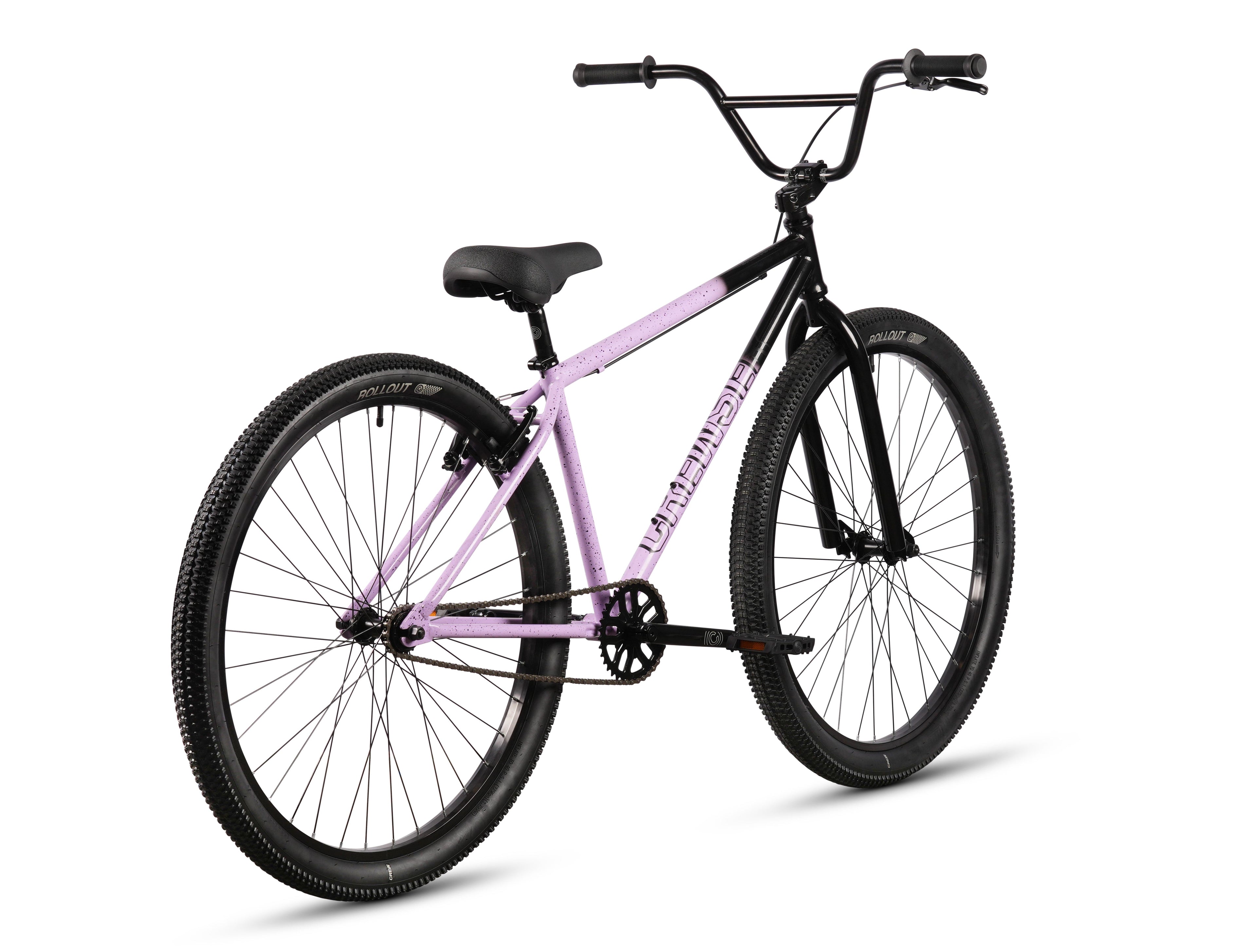 Purple/Black Splatter
